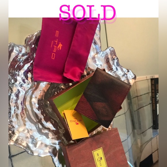Etro Other - ETRO WALLET new